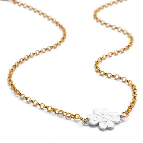 Chambers & Beau Mini Clover Necklace