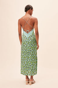 Sunoco Chelsy Dress - Green Print