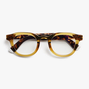 Barner Andy Glossy Glasses - Olive Combi