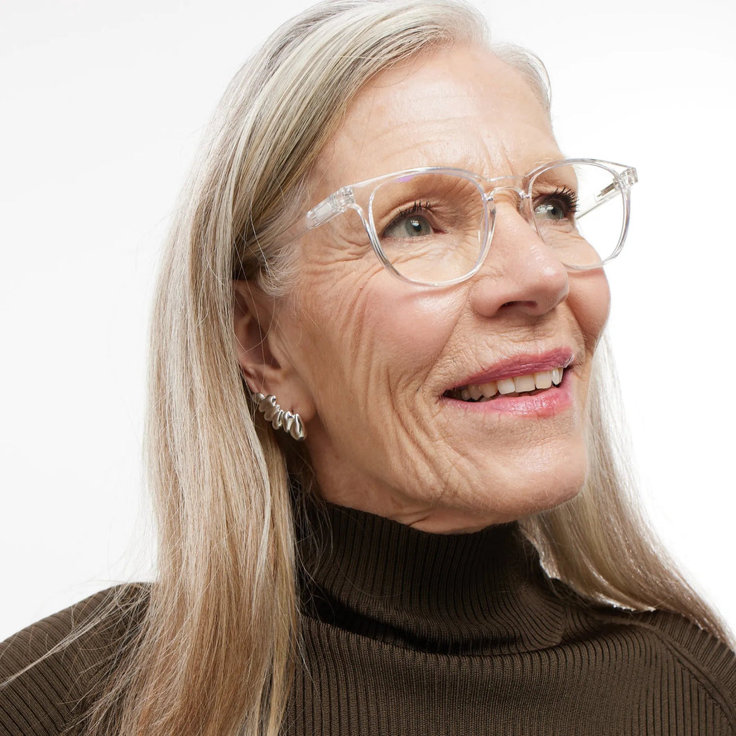 Barner Dalston Glossy Glasses - Crystal