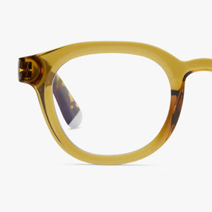 Barner Andy Glossy Glasses - Olive Combi