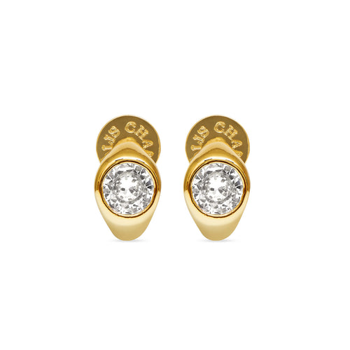 Talis Chains CZ Huggies - Gold