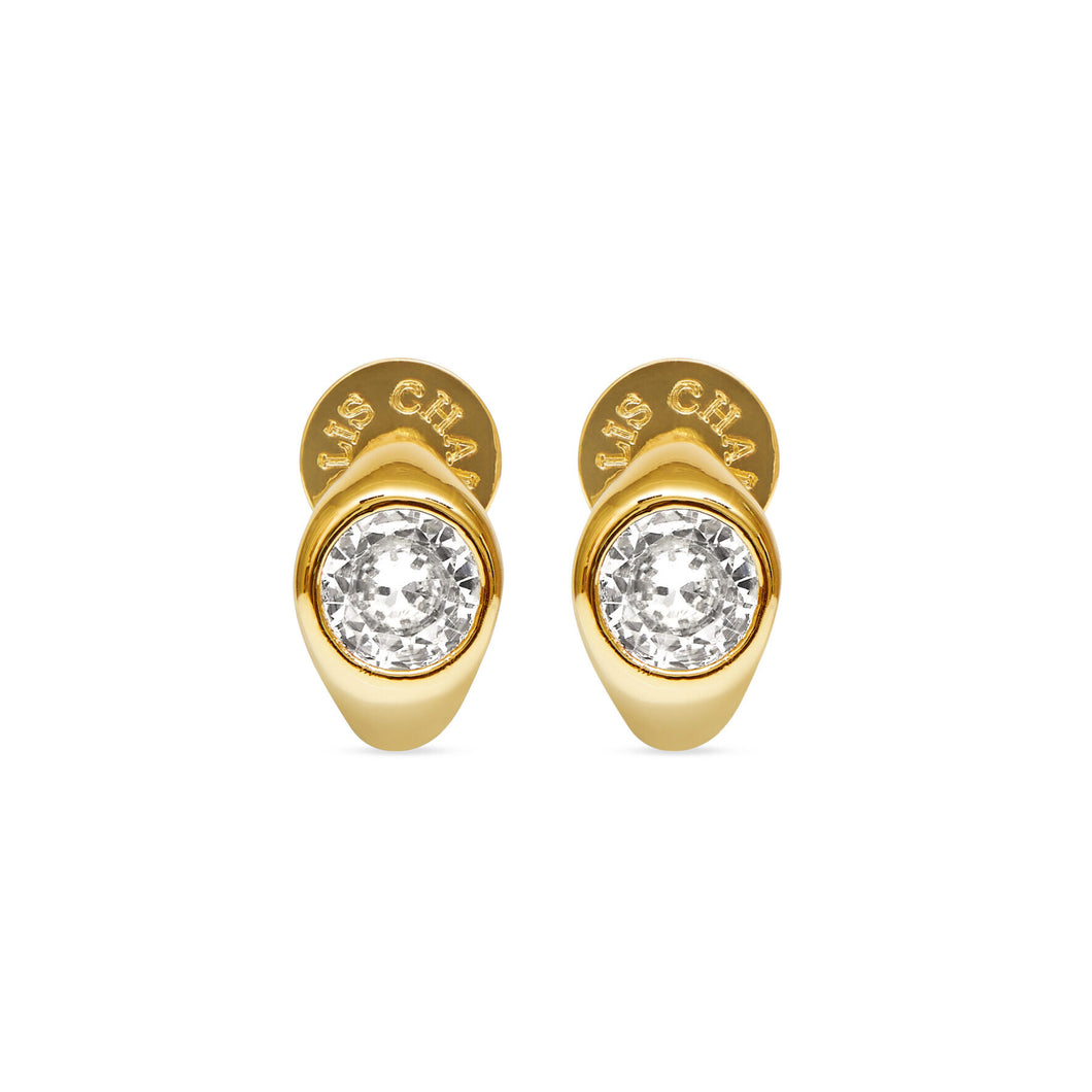 Talis Chains CZ Huggies - Gold