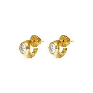 Talis Chains CZ Huggies - Gold