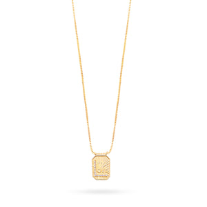 Talis Chains LOVE Pendant Necklace - Gold