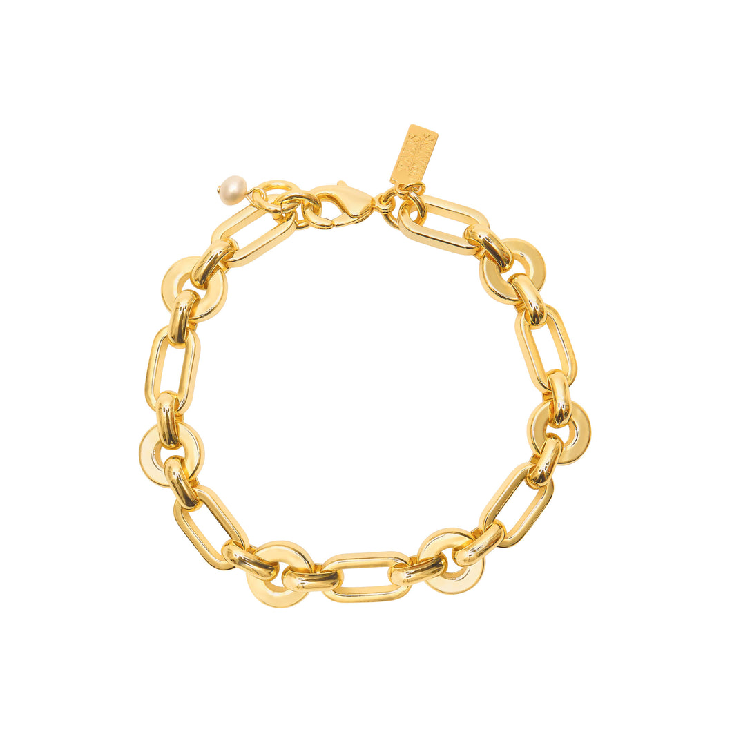 Talis Chains Chunky Link Bracelet - Gold