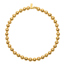 Talis Chains Textured Ball Bead Choker - Gold