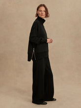 Varley Barker High Neck Sweat -  Black