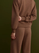 Varley The Wide Leg Pant 30" - Golden Bronze Marl