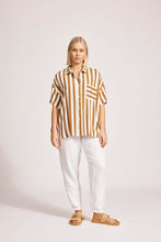 Eb&Ive Treville Stripe Shirt - Caramel