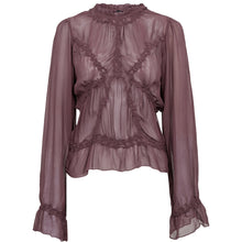 Nu Denmark feline Blouse - Plum
