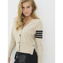 Nu Denmark Crista Cardigan Knit - Seasand Mix