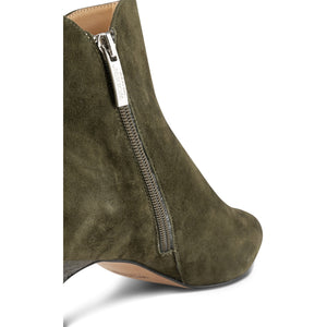 Woden Saga Zip S Boots - Khaki