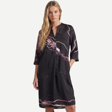 Nu Denmark Cilje Tunic Dress - Black Mix