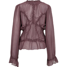 Nu Denmark feline Blouse - Plum