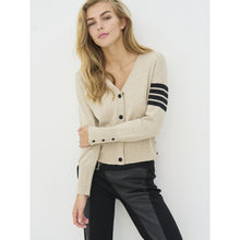 Nu Denmark Crista Cardigan Knit - Seasand Mix