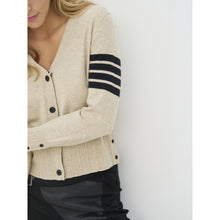 Nu Denmark Crista Cardigan Knit - Seasand Mix