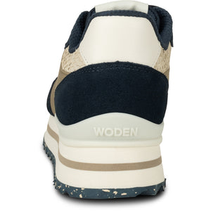 Woden Ronja Plateau - Navy Multi