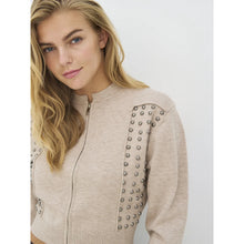Nu Denmark Charlie Cardigan Knit - Seasand Mix