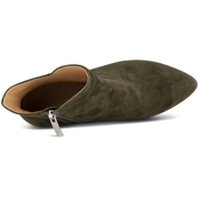 Woden Saga Zip S Boots - Khaki