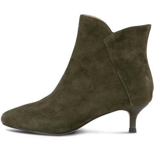 Woden Saga Zip S Boots - Khaki
