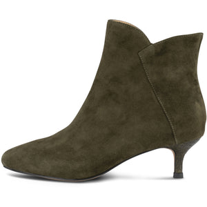 Woden Saga Zip S Boots - Khaki