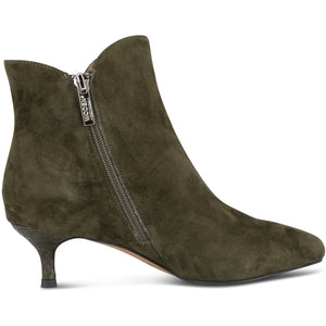 Woden Saga Zip S Boots - Khaki