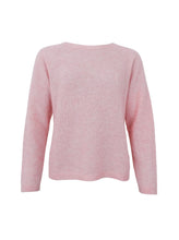 Black Colour Dell Knit Jumper - Light Rose