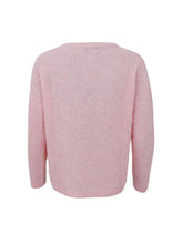 Black Colour Dell Knit Jumper - Light Rose