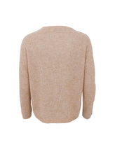 Black Colour Dell Knit Jumper - Warm Sand