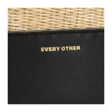 Every Other Twin Strap Grab Bag - Black/beige