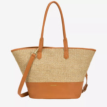 Every Other XL Soleil Rattan Tote Bag - Tan