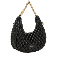 Every Other Quilted Detail Grab Bag - Black