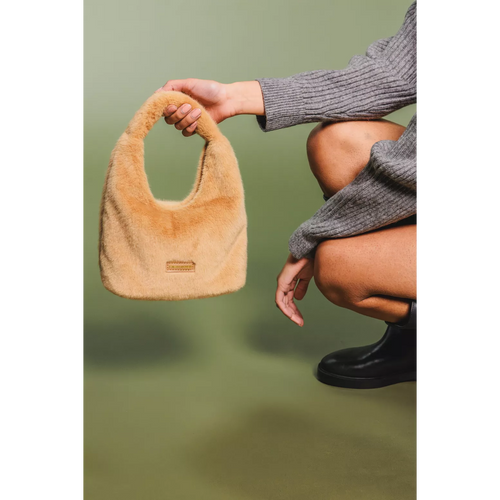 Every Other Faux Fur Scoop Grab Bag - Tan
