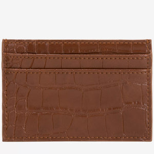 Every Other Croc Card Holder - Tan