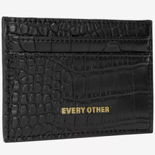 Every Other Croc Card Holder - Black