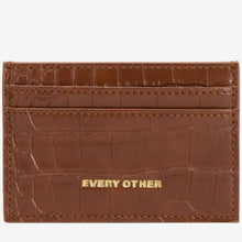 Every Other Croc Card Holder - Tan