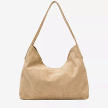 Every Other Suede Single Strap Shoulder Bag - Sand