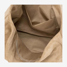Every Other Suede Single Strap Shoulder Bag - Sand