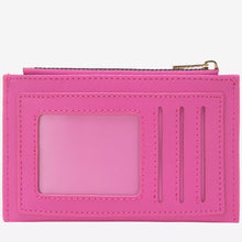 Every Other Zip Top Card Holder - Pink