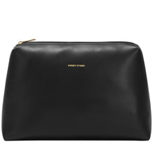 Every Other Straw Box Tote Bag - Black Trim