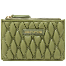 Every Other 12134 Quilted Card Holder - Olive