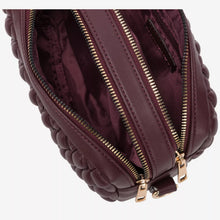 Every Other Dima Quilted Crossbody Bag - Burgundy
