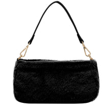 Every Other Baguette Cross Body Shoulder Bag - Black