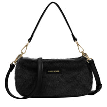 Every Other Baguette Cross Body Shoulder Bag - Black
