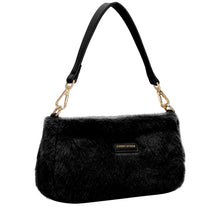 Every Other Baguette Cross Body Shoulder Bag - Black