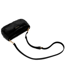 Every Other Baguette Cross Body Shoulder Bag - Black