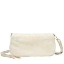 Every Other Baguette Cross Body Shoulder Bag - Off White