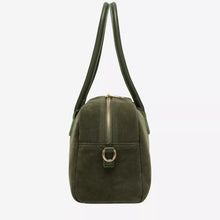 Every Other Noir Faux Suede Bowling Bag - Khaki