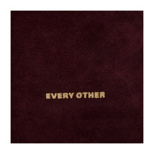Every Other Suede Effect Draw Top Shoulder Cross Body Bag - Burgundy